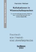 Kollokationen in Wissenschaftssprachen