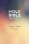 NIV Large Print Single-Column Deluxe Reference Bible