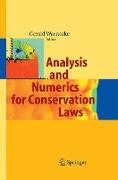 Analysis and Numerics for Conservation Laws