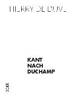 Kant nach Duchamp