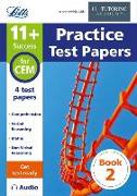 11+ Practice Test Papers (Get test-ready) Book 2, inc. Audio Download: for the CEM tests