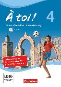 À toi !, Vier- und fünfbändige Ausgabe, Band 4, Carnet d'activités mit CD-Extra - Lehrerfassung, CD-ROM und CD auf einem Datenträger