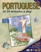 Portuguese in 10 Minutes a Day: Language Course for Beginning and Advanced Study. Includes Workbook, Flash Cards, Sticky Labels, Menu Guide, Software