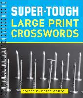 Super-Tough Large Print Crosswords