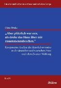 "Aber plötzlich war mir, als drohe das Haus über mir zusammenzubrechen.". Komparative Analyse des Heimkehrermotivs in der deutschen und russischen Prosa nach dem Zweiten Weltkrieg