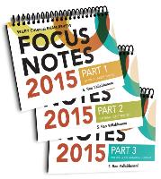 Wiley CIAexcel Exam Review 2015 Focus Notes