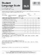 Test of Integrated Language and Literacy Skills(tm) (Tills(tm)) Student Language Scale (Sls)