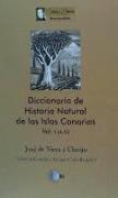 Diccionario de historia natural de las Islas Canarias I. A-G