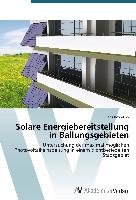 Solare Energiebereitstellung in Ballungsgebieten