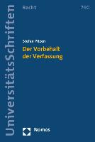 Der Vorbehalt der Verfassung