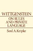 Wittgenstein on Rules and Private Language