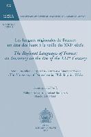 Les Langues Regionales de France / The Regional Languages of France: Un Etat Des Lieux a la Veille Du Xxie Siecle / An Inventory on the Eve of the Xxi