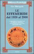 Le effemeridi dal 1920 al 2000