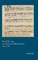 Das Nekrolog des Klosters Ochsenhausen von 1494