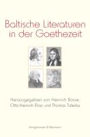 Baltische Literaturen in der Goethezeit