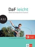 DaF leicht. Kurs- und Übungsbuch + DVD-ROM A2.2