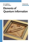 Elements of Quantum Information