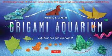 Origami Aquarium Kit: Aquatic Fun for Everyone!: Kit with Two 32-Page Origami Books, 20 Projects & 98 High-Quality Origami Papers: Great for