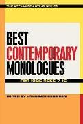 Best Contemporary Monologues for Kids Ages 7-15