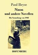 Ninon und andere Novellen