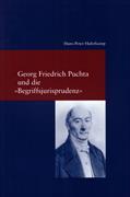 Georg Friedrich Puchta und die "Begriffsjurisprudenz"