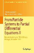 From Particle Systems to Partial Differential Equations II