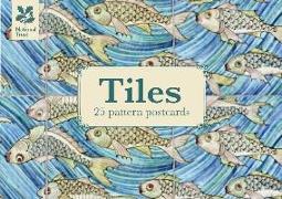Tiles Design Postcard Book