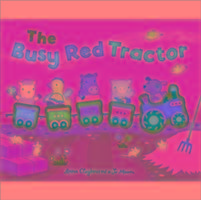 The Busy Red Tractor