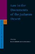 Law in the Documents of the Judaean Desert