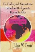Challenges of Administrative Political & Developmental Renewal in Africa