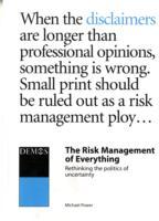 The Risk Management of Everything