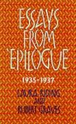 Essays from "Epilogue", 1935-1937