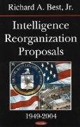 Intelligence Reorganization Proposals, 1949-2004