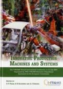 Innovative Production Machines and Systems 2007
