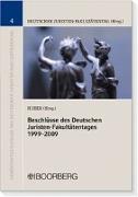 Beschlüsse des deutschen Juristenfakultätentages 1999 - 2009