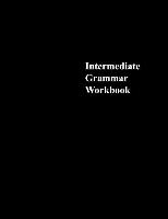 Intermediate Grammar Workbook