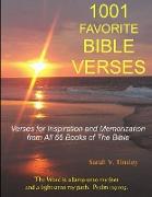 1001 Favorite Bible Verses, Verses for Inspiration and Memorization from All 66 Books of the Bible