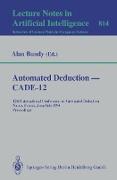 Automated Deduction ¿ CADE-12