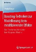Boosting-Techniken zur Modellierung itemmodifizierender Effekte