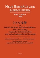 Neue Beiträge zur Germanistik Bd.4 Heft 4