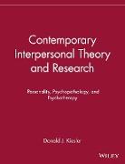 Contemporary Interpersonal Theory and Research