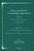 Culture and Identity in Knowledge Organization