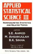 Applied Statistical Science III