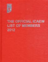 The Official ICAEW List of Members