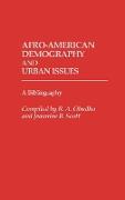 Afro-American Demography and Urban Issues