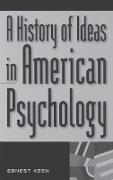 A History of Ideas in American Psychology