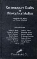 Contemporary Studies in Philosophical Idealism