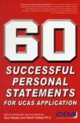 60 Successful Personal Statements