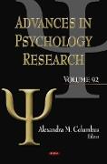 Advances in Psychology Research