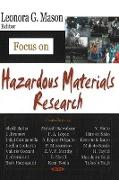 Focus on Hazardous Materials Research